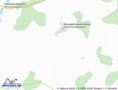 MICHELIN-Landkarte Leninka - ViaMichelin