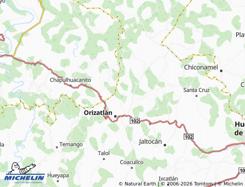 Mapa MICHELIN Santa Ana - ViaMichelin