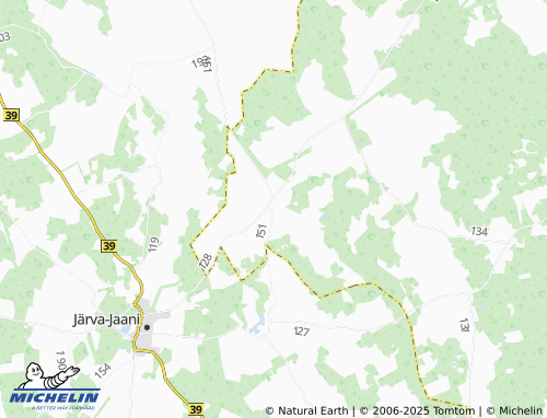 MICHELIN Võhmuta map - ViaMichelin