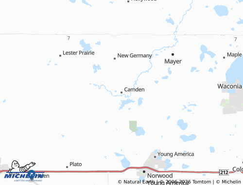 Mapa MICHELIN Camden - ViaMichelin