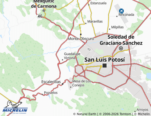 Mappa MICHELIN Comandancia Municipal - ViaMichelin