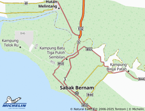 MICHELIN Taman Sentosa map - ViaMichelin