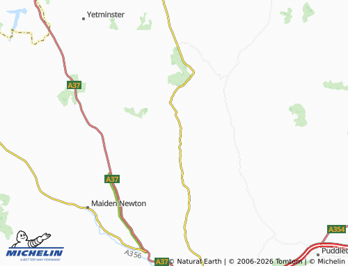 Carte MICHELIN Up Cerne - ViaMichelin