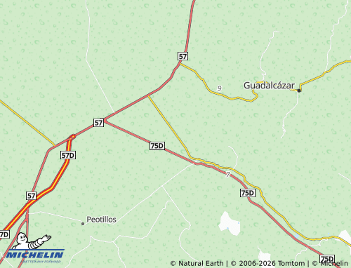 MICHELIN Palos Altos map - ViaMichelin