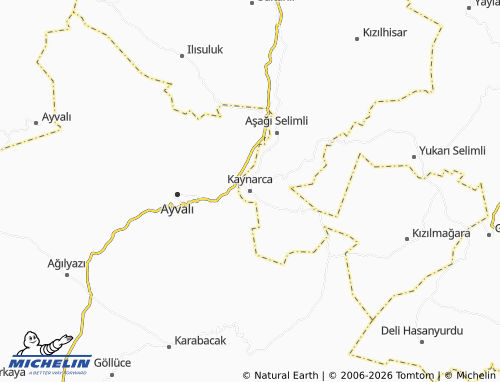 MICHELIN Kaynarca map - ViaMichelin