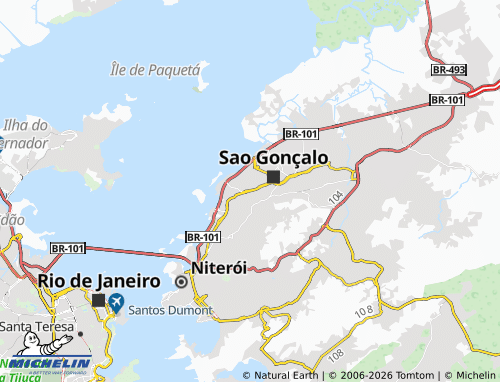 MICHELIN Patronato map - ViaMichelin