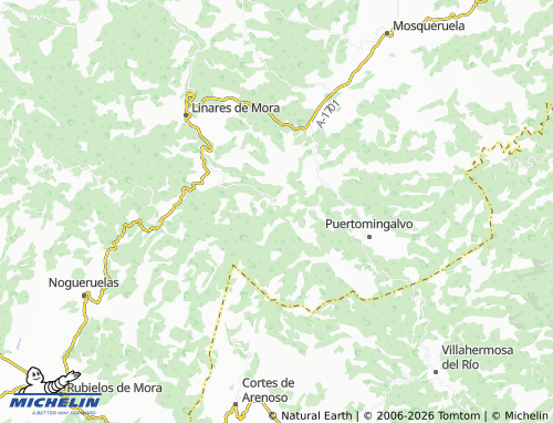 Mapa MICHELIN Castelvispa - ViaMichelin
