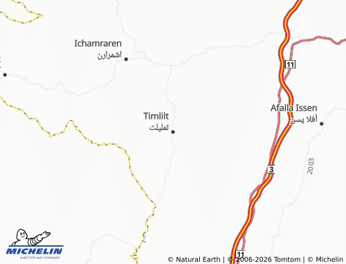 Mappa MICHELIN Tamleelt - ViaMichelin