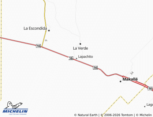 MICHELIN Lapachito map - ViaMichelin