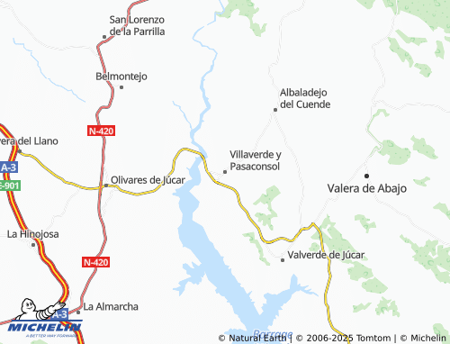 MICHELIN Villaverde y Pasaconsol map - ViaMichelin