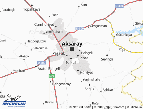MICHELIN Ereğlikapı map - ViaMichelin