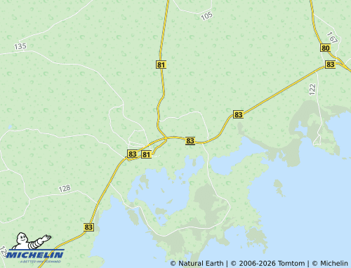 Mappa MICHELIN Putkaste - ViaMichelin