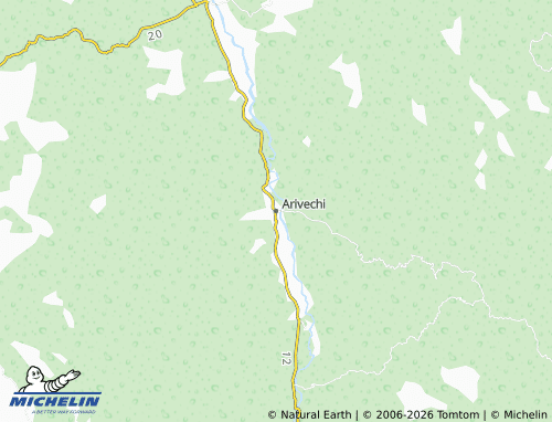 Kaart MICHELIN Arivechi - ViaMichelin