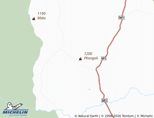 Mapa MICHELIN Zifa Phiri - ViaMichelin
