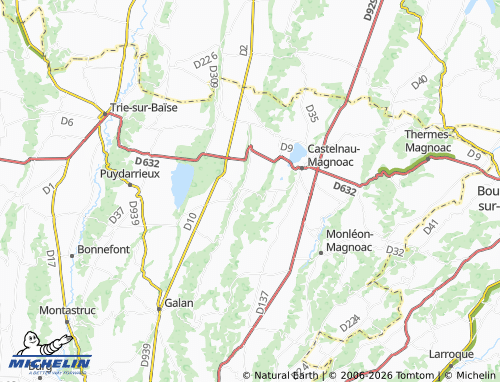 Mapa MICHELIN Barthe - ViaMichelin