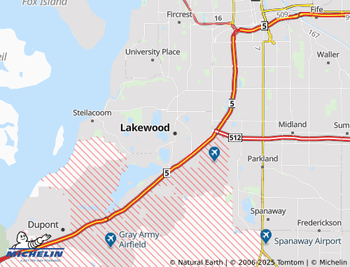 MICHELIN Lakewood map - ViaMichelin