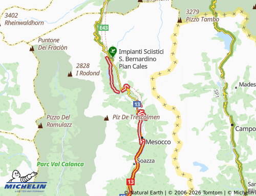 Carte MICHELIN Spina - ViaMichelin