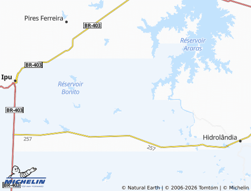 MICHELIN-Landkarte Flores - ViaMichelin