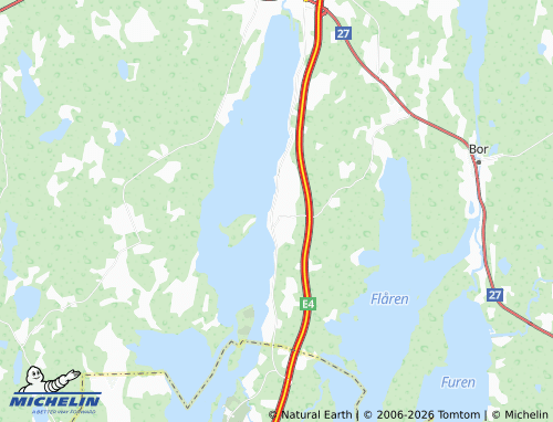 MICHELIN Tånnö map - ViaMichelin