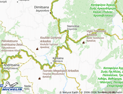 MICHELIN Elliniko map - ViaMichelin