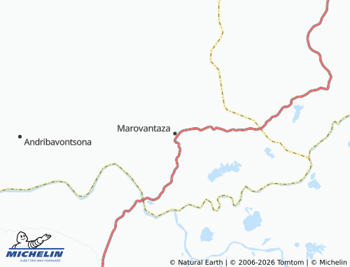Kaart MICHELIN Marovantaza - ViaMichelin