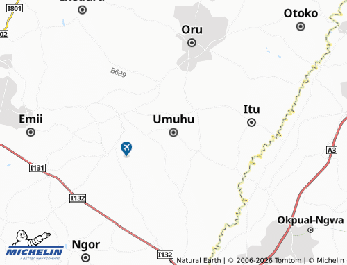 Mapa MICHELIN Umuhu - ViaMichelin
