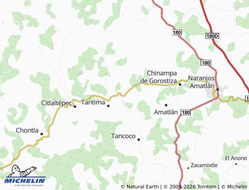 Mapa MICHELIN Cuarta - ViaMichelin