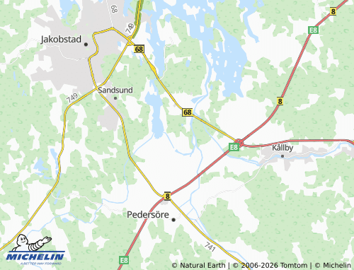 MICHELIN Långstranden map - ViaMichelin