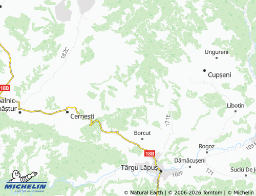 Mapa MICHELIN Inău - ViaMichelin