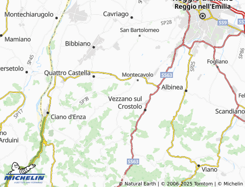 Mapa MICHELIN Salvarano - ViaMichelin