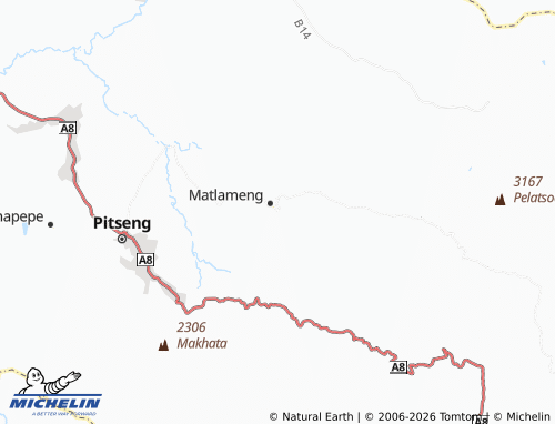 Carte MICHELIN Ha Makhethe - ViaMichelin