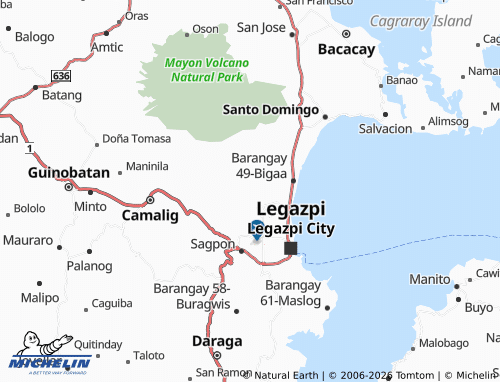 Mappa MICHELIN Barangay 53-Bonga - ViaMichelin