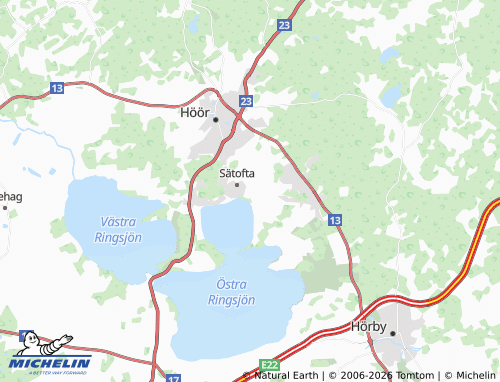 MICHELIN Jägersbo map - ViaMichelin