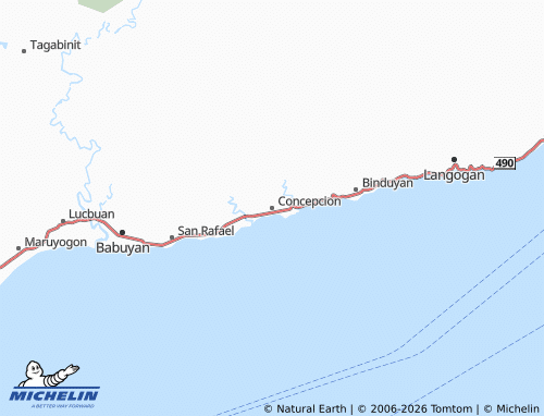 MICHELIN Concepcion map - ViaMichelin