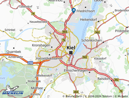 MICHELIN Schreventeich map - ViaMichelin