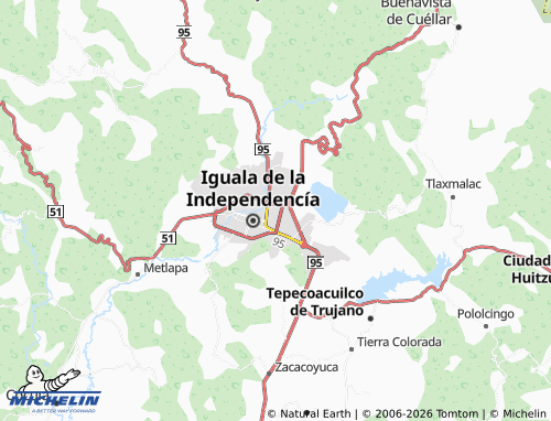 MICHELIN Judith Caballero de Muñoz map - ViaMichelin
