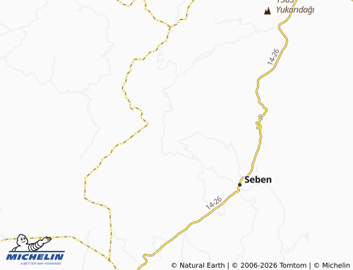 MICHELIN Ekiciler map - ViaMichelin