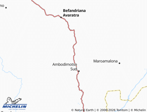 MICHELIN Ampotamainty map - ViaMichelin