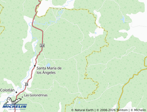 Carte MICHELIN Los Sauces - ViaMichelin
