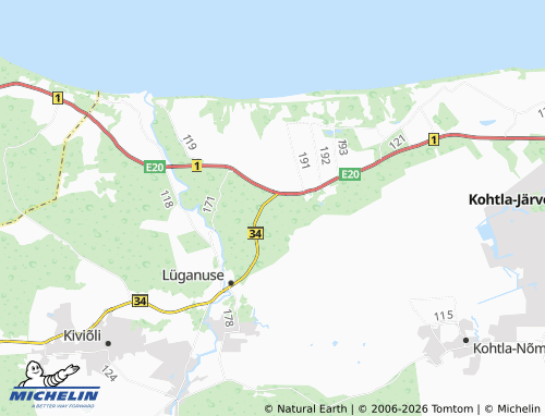 Carte MICHELIN Mustmätta - ViaMichelin
