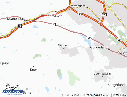 Mapa MICHELIN Altamont - ViaMichelin