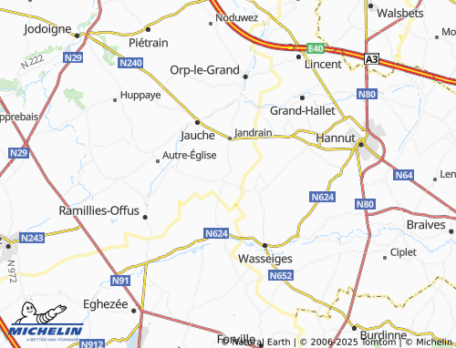 MICHELIN-Landkarte Jandrenouille - ViaMichelin