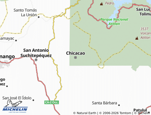 Mappa MICHELIN Chicacao - ViaMichelin