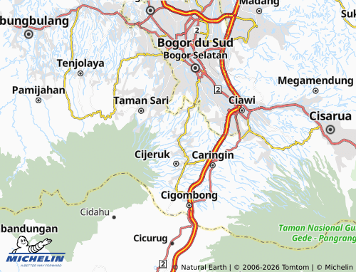 MICHELIN Tanjung Sari map - ViaMichelin