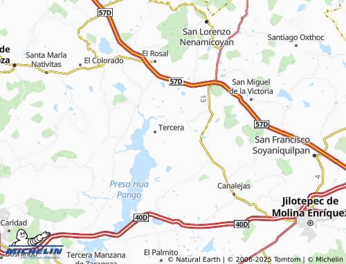 Mapa MICHELIN Cuarta - ViaMichelin
