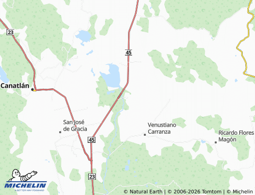 Mappa MICHELIN Bruno Martínez - ViaMichelin