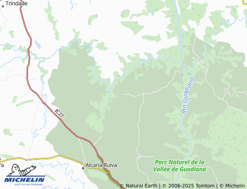 MICHELIN Mosteiro map - ViaMichelin