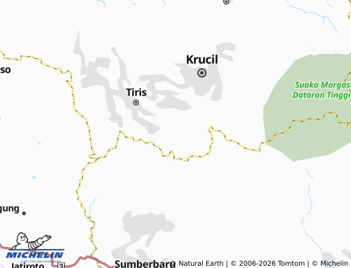 MICHELIN Andungbiru map - ViaMichelin