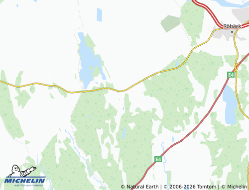 MICHELIN Djäkneböle map - ViaMichelin