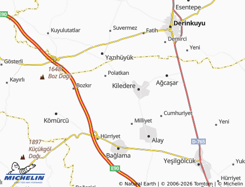Mappa MICHELIN Hürriyet - ViaMichelin